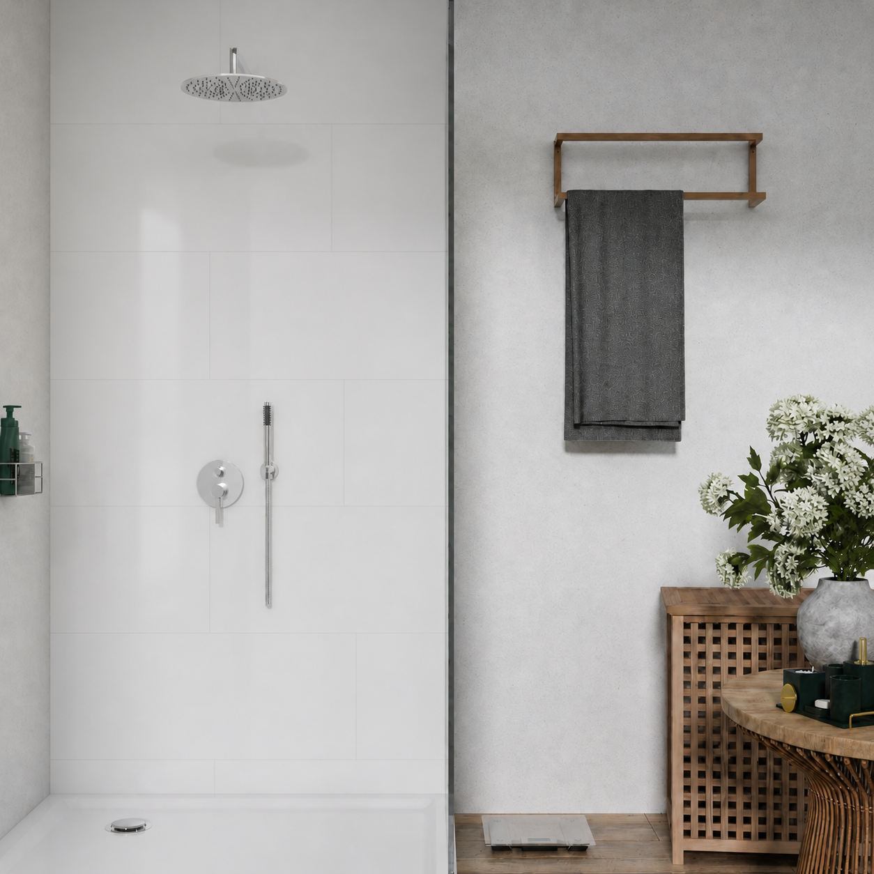 Gloss White Wall Panel Tiles