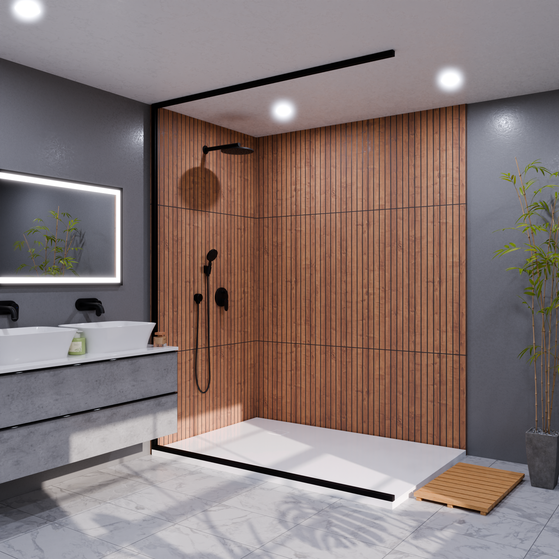Scandipanel Nordic Oak Wall Panel Tiles