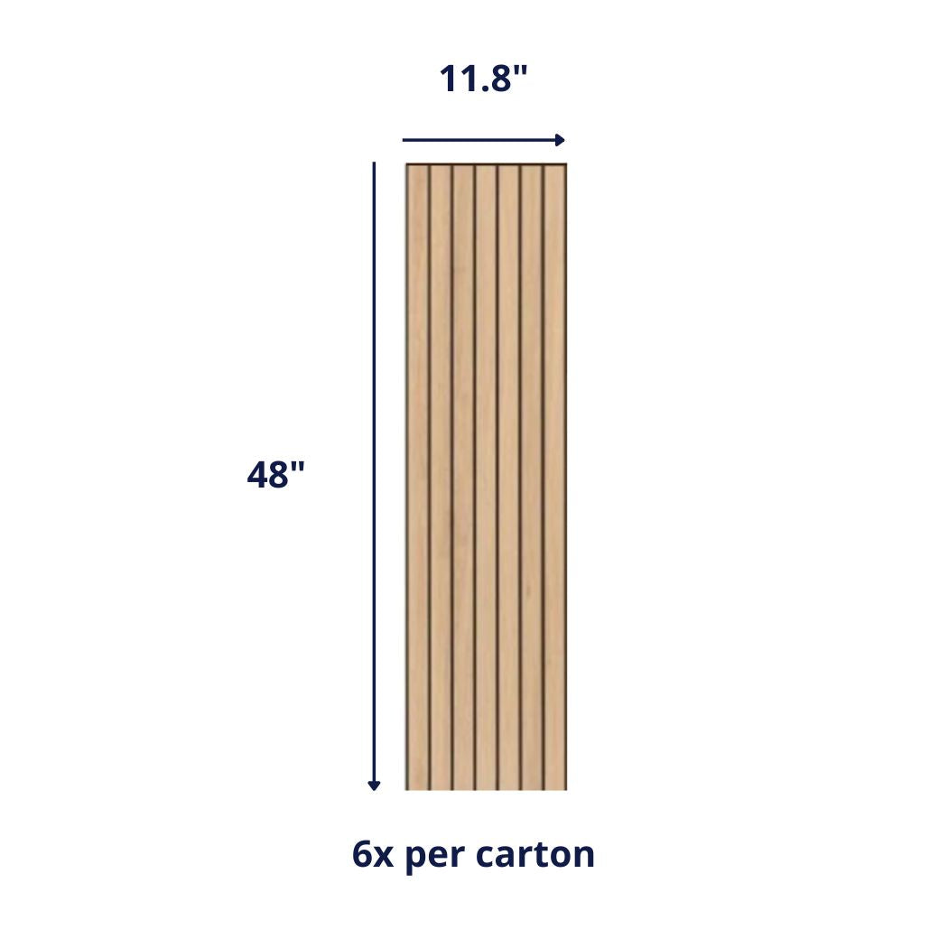 Scandipanel Bright Oak Wall Panel Tiles