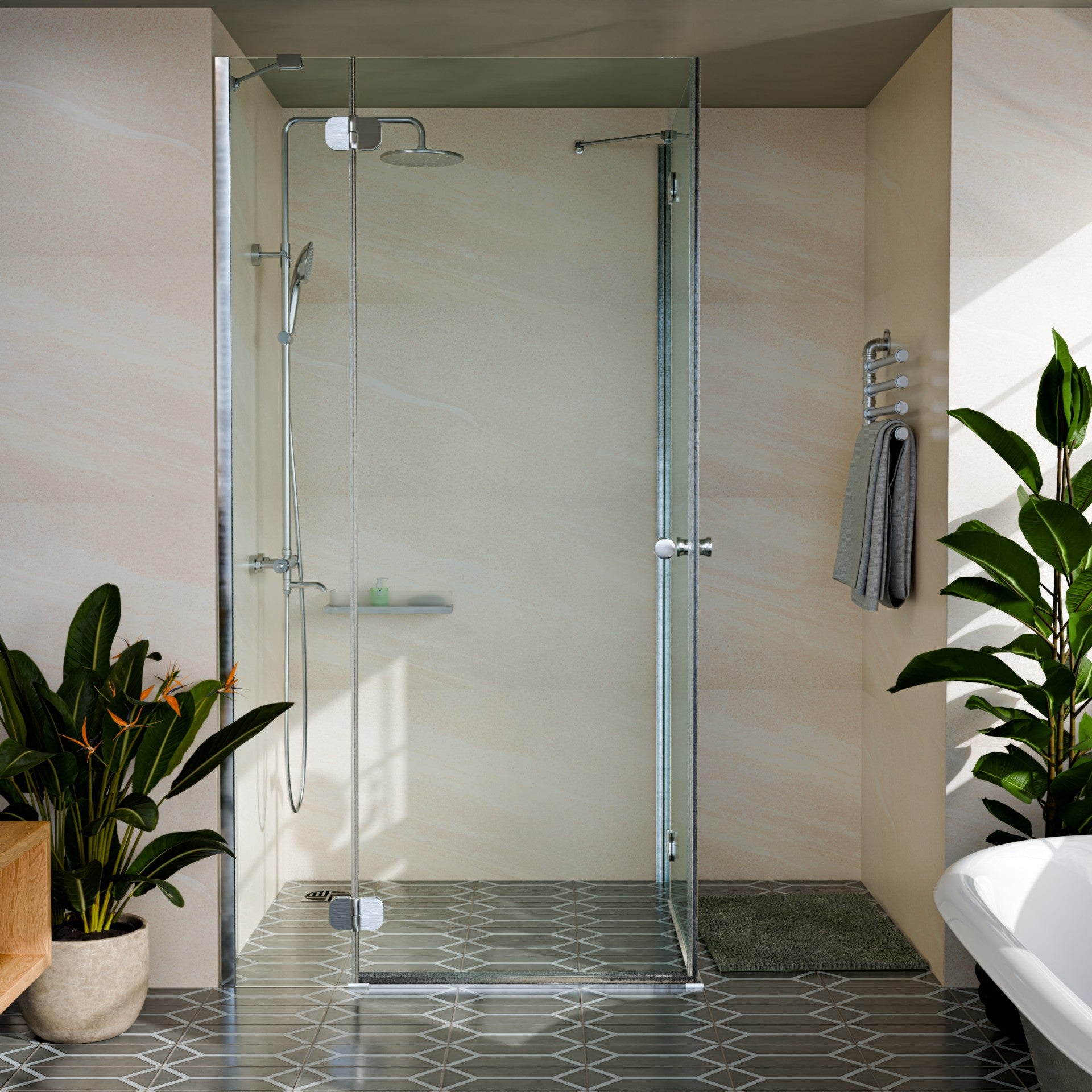 Light Sandstone Wall Panel Tiles