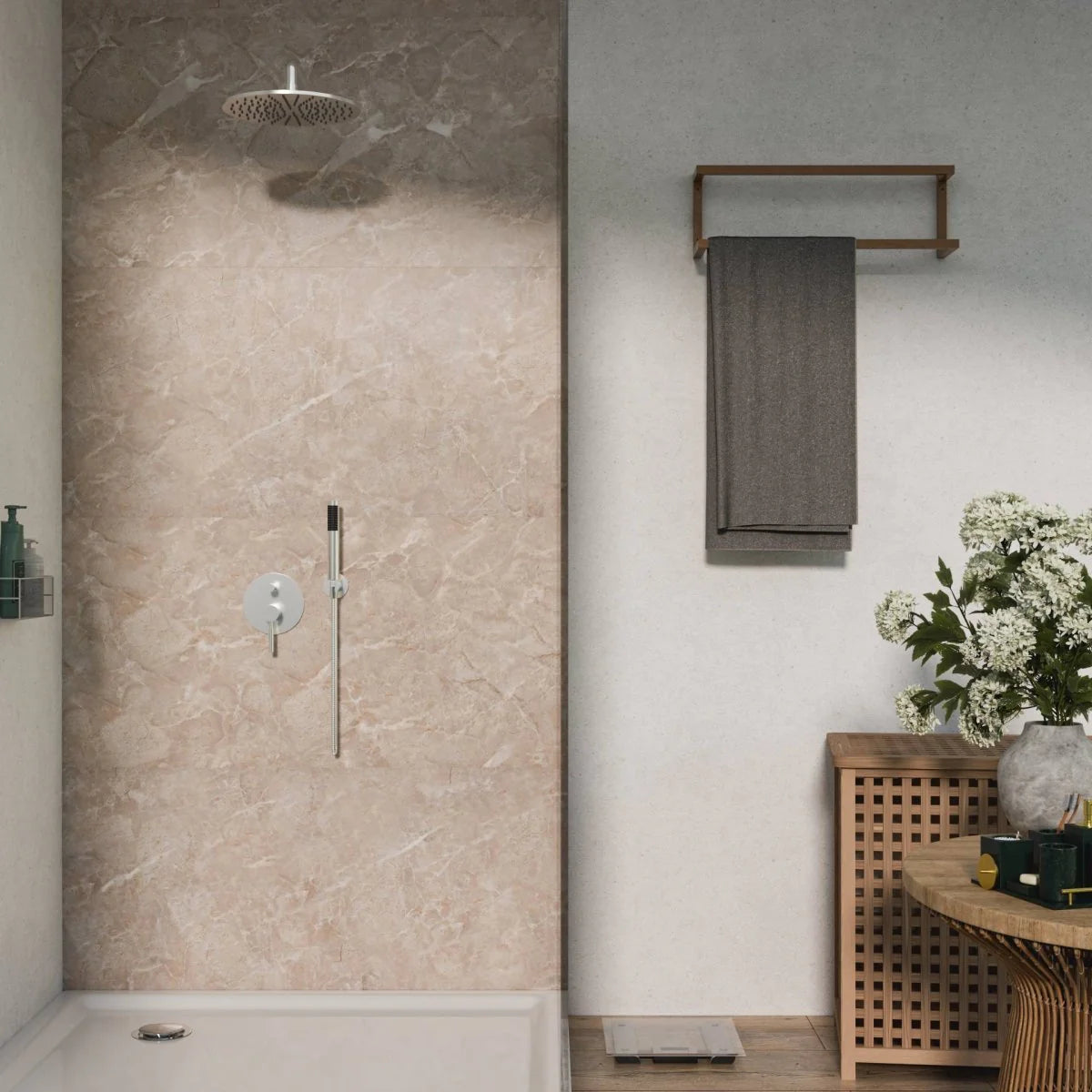 Moonstone Marble Wall Panel Tiles